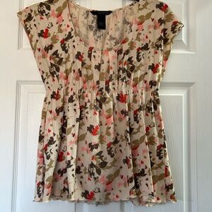 Floral Print Women's Top